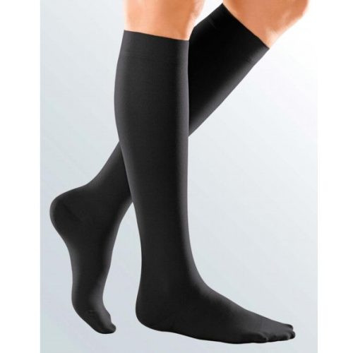 Dr.Tex Soft I-es komressziós megelőző térdharisnya fekete XL-es