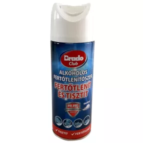   BRADOCLUB 400 ml légfrissítő, szagtalanító és fertőtlenítő citrom illat