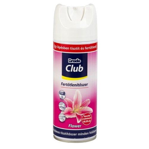 BRADOCLUB 400 ml légfrissítő, szagtalanító és csíramentesítő semleges