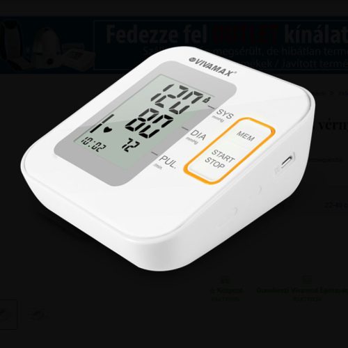 Vérnyomásmérő felkaros GYV16 VIVAMAX