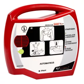 Defibrillátor RESCUE SAM automata 200J - hordtáskával