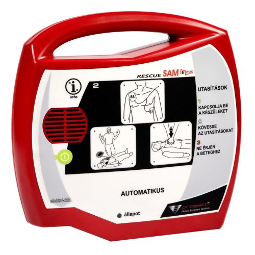 Defibrillátor RESCUE SAM automata 200J - hordtáskával