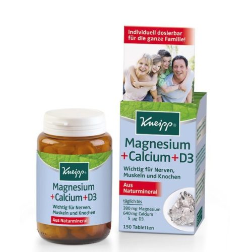 KNEIPP MAGNEZIUM+KALCIUM+D3 VITAMIN 150X