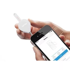   iHEALTH KULCS BG1 gomb méretű vércukormérő mobile átvitellel