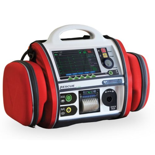 Defibrillátor monitor RESCUE LIFE 7 col 12 eres EKG kábel