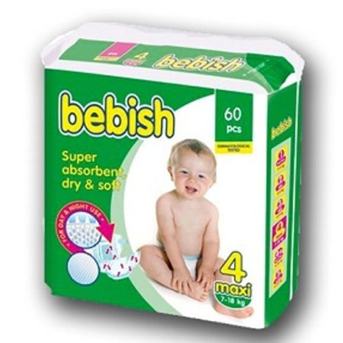 BEBISH MAXI gyerek pelenka 7-18KG 54db