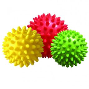 QMED Tüskés masszázslabda 7cm ZÖLD