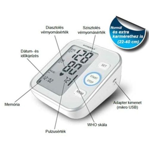 Vérnyomásmérő automata VIVAMAX felkaros