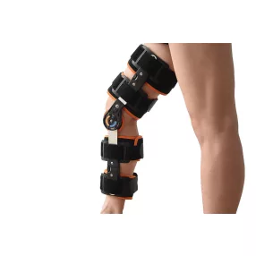 GM-K10 funkcionális térdortézis Fekete