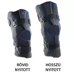  Genu Ligaflex fémsínes térdortézis - nyitott 5-ös/rövid