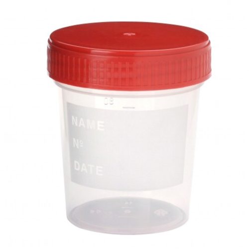Vizeletes pohár 120 ml csavaros steril / nem steril nem steril