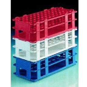 Kémcsőállvány műanyag 24 férőhelyes 30 mm