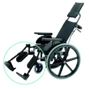   Kerekesszék B4200/P dönthető háttámlával + lábtartóval 37 cm