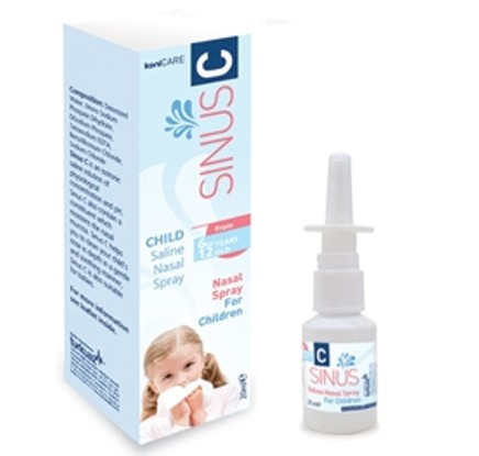 SINUS C sóoldatos arcüreg-mosó orrspray 20 ml gyerekeknek