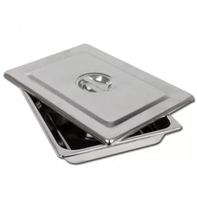   Műszertálca rm lekerekített sarokkal, fedéllel 355x254xh50 mm