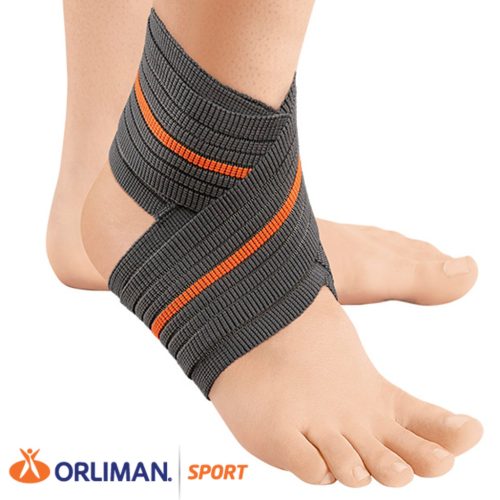 ORLIMAN SPORT elasztikus bokaszorító, pánttal- PREMIUM 1-es/S