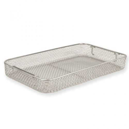 Sterilizáló dobozba háló kosár 405x255 h 50mm