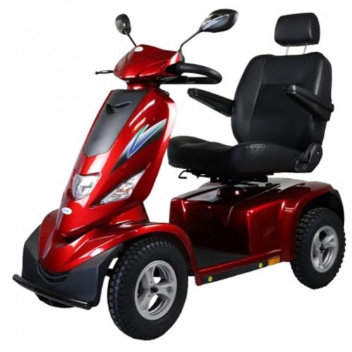 Mozgássérült scooter ST6 - 18 km/h piros