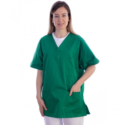 Ing műtős zöld, orvosi - kevertszálas M-es