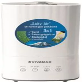   Salty-Air 'Premium' ultahangos párásító Salvus vízre is