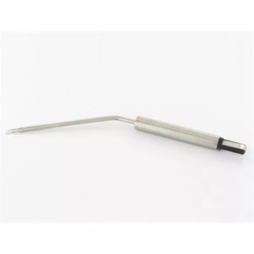 BINNER bipoláris csipesz koagulátorhoz, 18 cm, hajlított hegyű