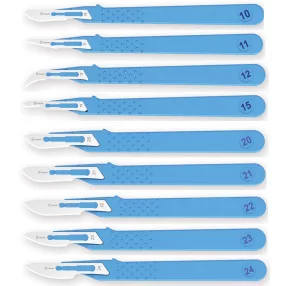 Orvosi szike nyéllel - steril, egyszer használatos 24-es