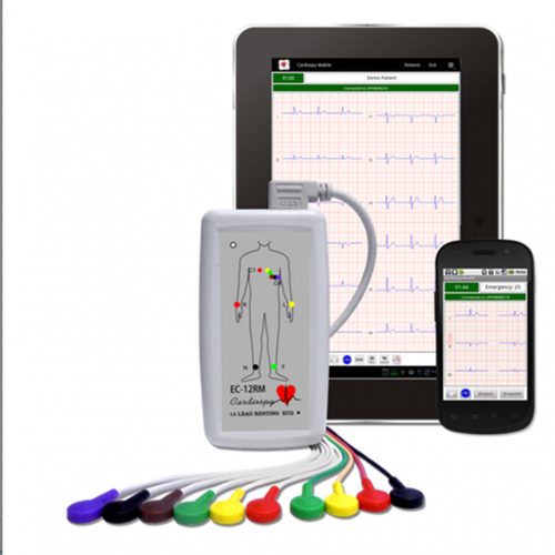 EC-12 RM 12 csatornás mobil EKG Android