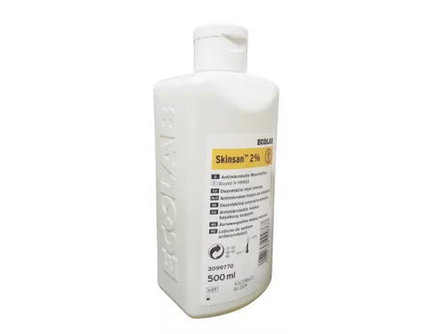 Fertőtlenítő Skinsan 2% 500 ml 3099770 kéz - betegfürdető