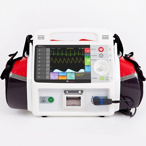 Defibrillátor monitor RESCUE LIFE-9 autós töltő