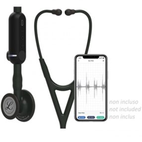   LITTMANN CORE elektromos fonendoscop – fekete Szín:fekete+szivárvány fej