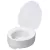 TICCO 2G WC magasító csavaros, tetővel 15 cm