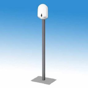   Állványos elektromos kézfertőtlenítőszer adagoló, műanyag 1,1l