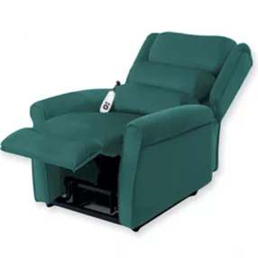 GINEVRA zöld betegállitó és fektető fotel - 2 motoros