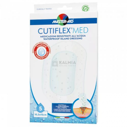 M-A Cutiflex steril ragtapasz 5 db-os 10,5cm*15cm