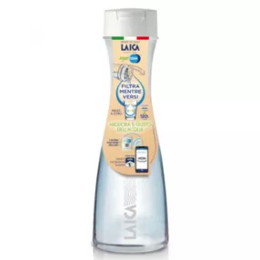   Laica GlasSmart üveg vízszűrő palack (1,1 liter) 1 db szűrőbetéttel