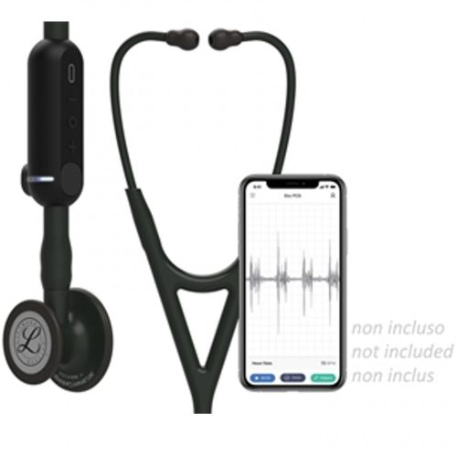 LITTMANN CORE elektromos fonendoscop – fekete Szín:black - high polish copper finish