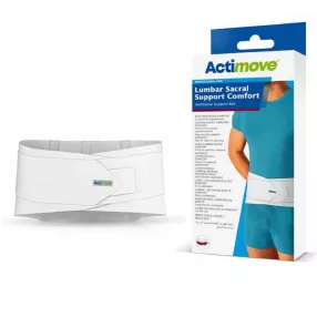   ACTIMOVE LUMBAR SACRAL DERÉKTÁMASZTÓ ÖV, nyomópárnával Méret:2XL-es