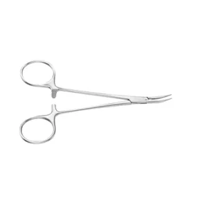   AESCULAP MICRO-HALSTED vértelenítő fogó - hajlított - 12.5 cm - BH109R
