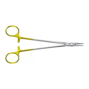   AESCULAP HEGAR-MAYO TC DUROGRIP tűfogó - egyenes - 15 cm - BM065R