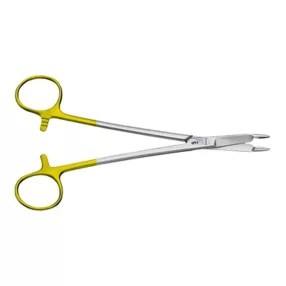   AESCULAP HEGAR-OLSEN TC DUROGRIP tűfogó - egyenes - 16.5 cm - BM124R