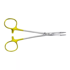   AESCULAP HEGAR-OLSEN TC DUROGRIP tűfogó - egyenes - 14.5 cm - BM128R
