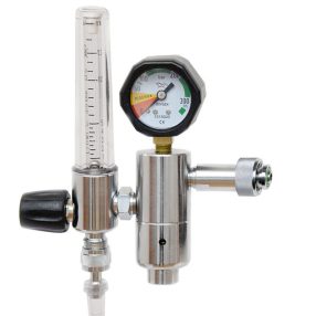   Oxigén palachoz reduktor áramlásmérővel és párásítóval - DIN