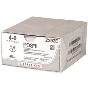   ETHICON PDS II felszívódó varrat - gauge 4/0 needle 13 mm  P-3