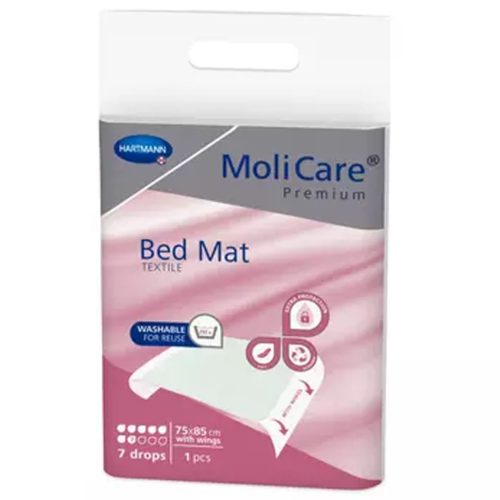 Hartmann MoliCare Bed Mat textil mosható szárnyas betegalátét 75x85cm 10db