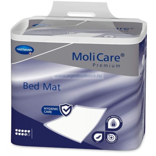 Hartmann MoliCare Bed Mat alátét SAP nedvszívóval 9 csepp 60x90cm Csomag:15-db