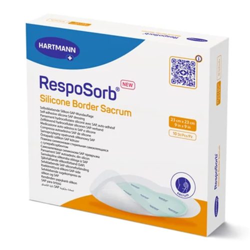 RespoSorb Silicone Border Sacrum 23x23cm