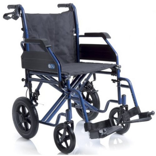 Go-Up fékkaros transport kerekesszék 150 kg-ig Méret:48 cm