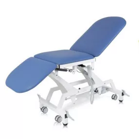   Lytus eletromos 3 részes vizsgálóágy, görgős, 200 kg-ig, 62cm széles Méret:fehér