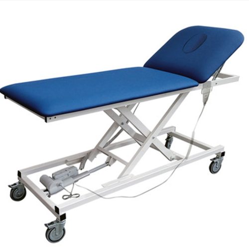 Lyatus elektromos kezelőágy fejkivágással, kerékkel 200 kg-ig Méret:Kezelőágy