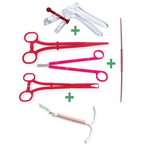 IUD felhelyező készlet spirállal – steril